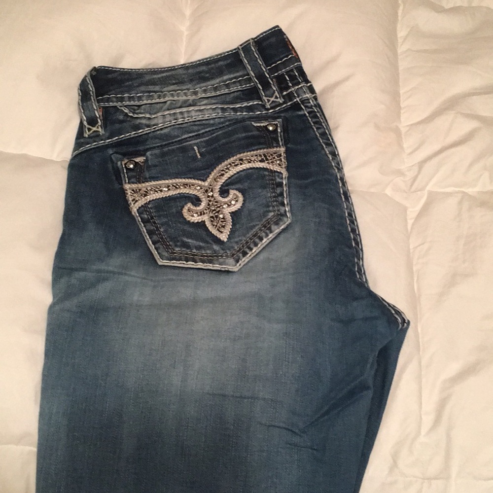 Rock Revival Jeans size 30, Adele boot. Like new